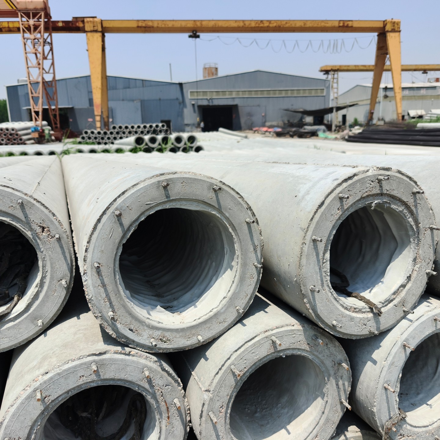 蓝山150×10米预应力水泥电线杆